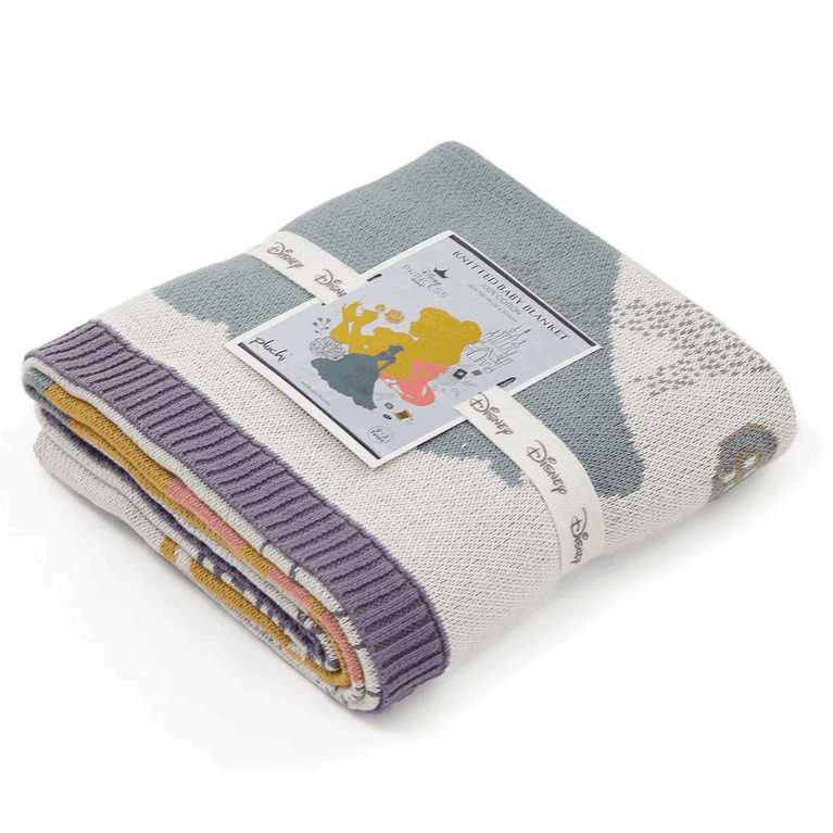 PLUCHI-AC BLANKET DISNEY PRINCESS FROZEN Cotton Knitted Ac Blanket For Baby / Infant / New Born For Use In All Seasons