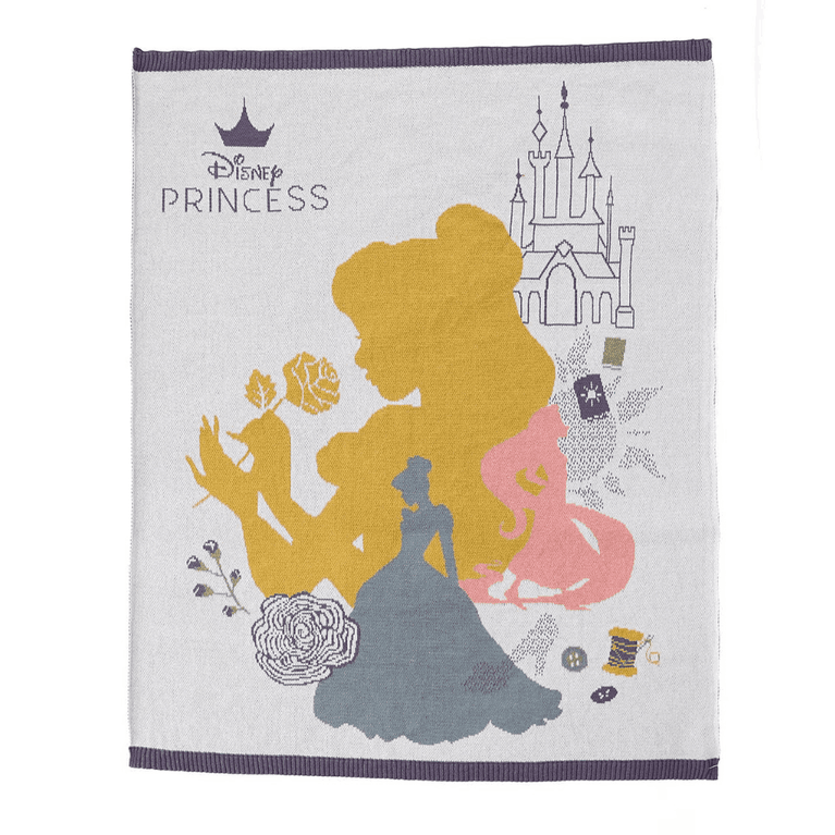 PLUCHI-AC BLANKET DISNEY PRINCESS FROZEN Cotton Knitted Ac Blanket For Baby / Infant / New Born For Use In All Seasons