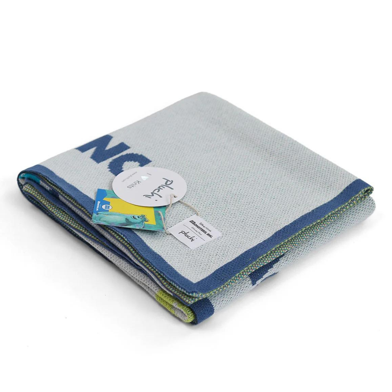 PLUCHI- AC BLANKET MONSTER - Cotton Knitted Ac Blanket For Babies