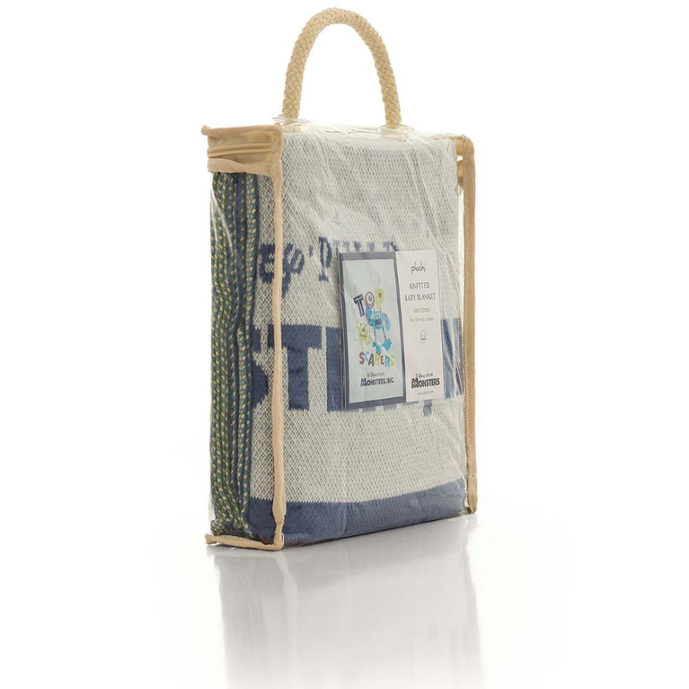 PLUCHI- AC BLANKET MONSTER - Cotton Knitted Ac Blanket For Babies