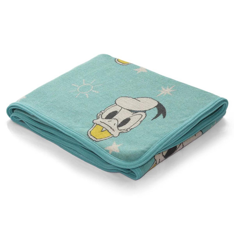 PLUCHI-AC BLANKET DONALD DUCK Disney Cotton Knitted Blanket For Kids For Use In All Seasons (2 to 4 Years for Kids)