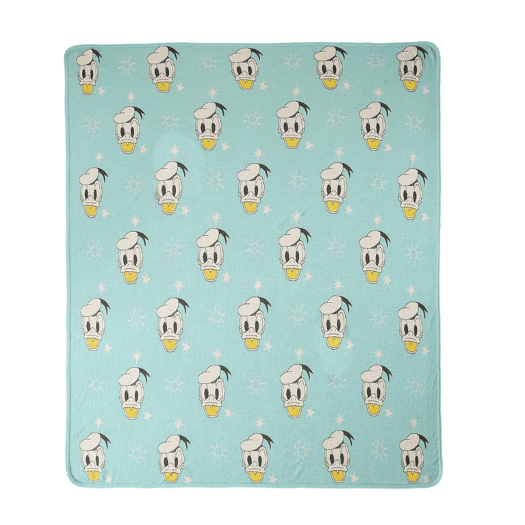 PLUCHI-AC BLANKET DONALD DUCK Disney Cotton Knitted Blanket For Kids For Use In All Seasons (2 to 4 Years for Kids)