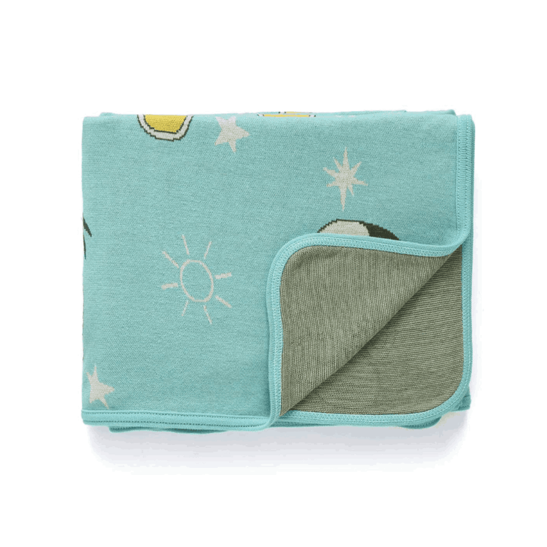 PLUCHI-AC BLANKET DONALD DUCK Disney Cotton Knitted Blanket For Kids For Use In All Seasons (2 to 4 Years for Kids)