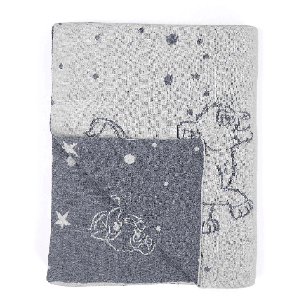 PLUCHI-Dalmatians Disney Cotton Knitted AC Blanket For Kids (2 to 4 Years for Kids)