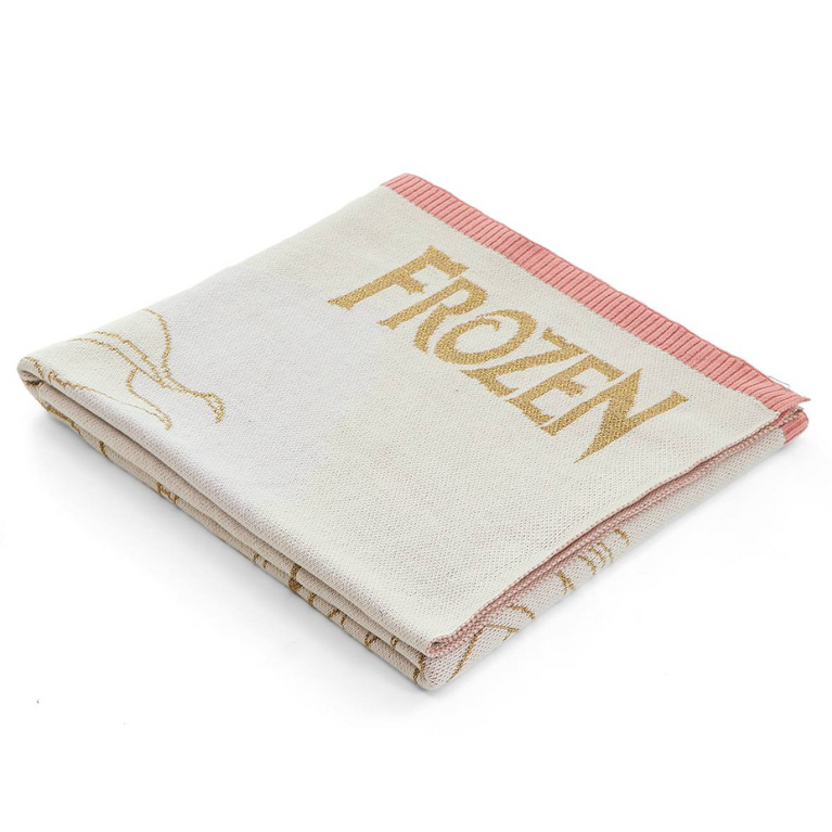 PLUCHI-AC BLANKET ANNA ELSA Cotton Knitted Throw Blanket For Kids For Use In All Seasons