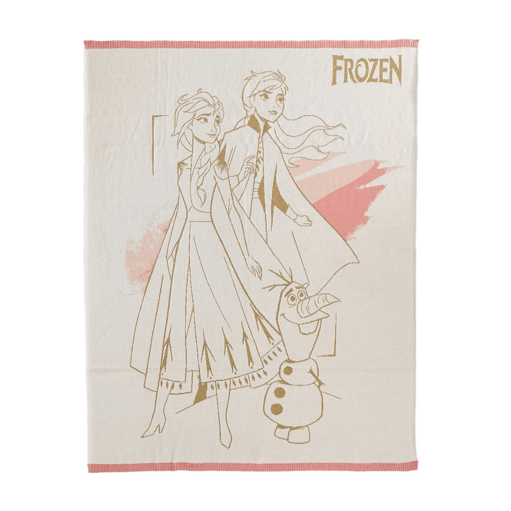 PLUCHI-AC BLANKET ANNA ELSA Cotton Knitted Throw Blanket For Kids For Use In All Seasons