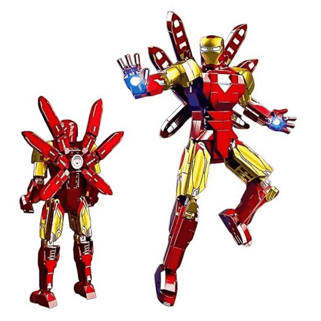 LUMO-IRON LEGION CONSTRUCTION TOYS 5+ Years