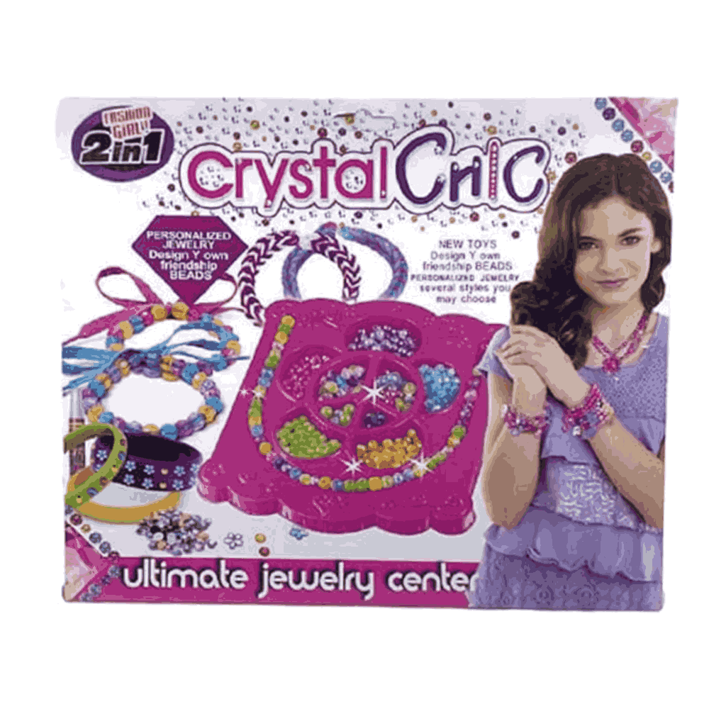 Crystal DIY Jewelary Making with 300+ pcs