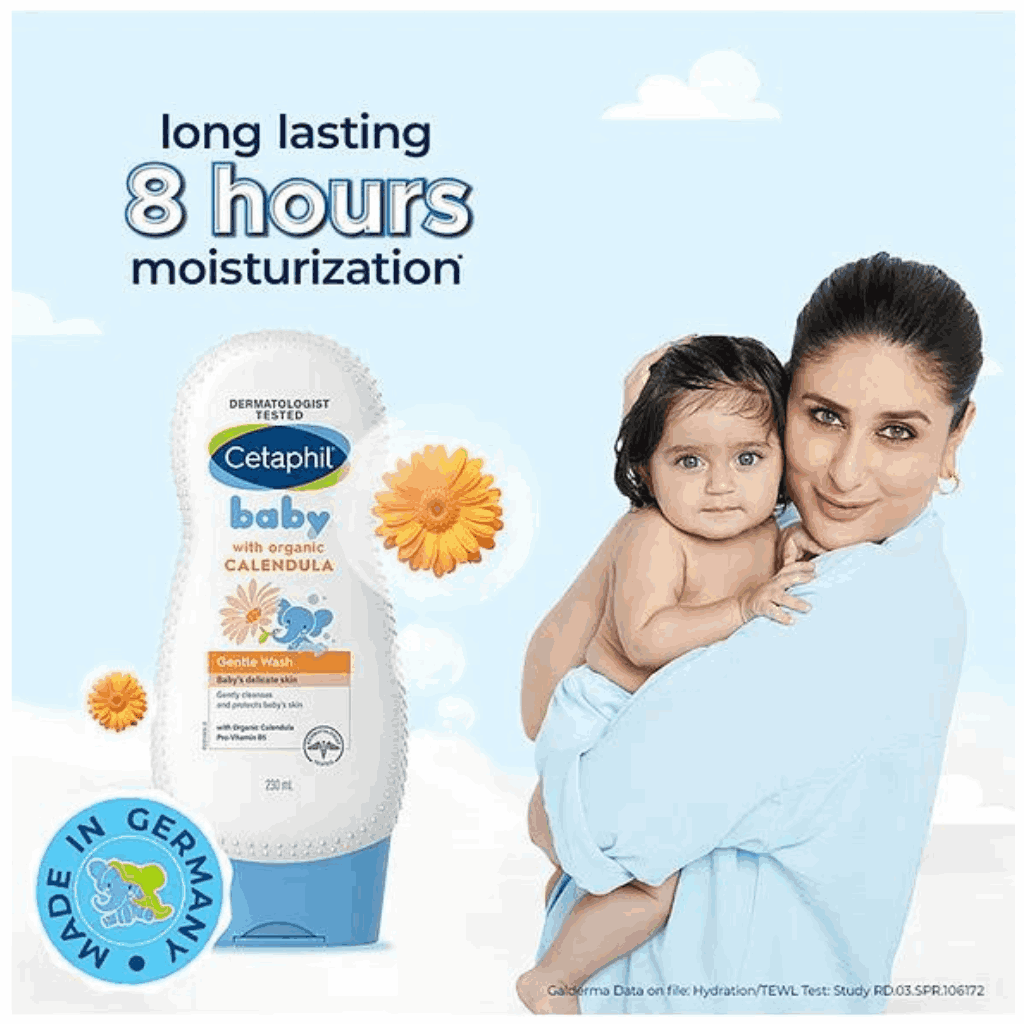 Cetaphil Baby Gentle Wash With Calendula- 230 ml
