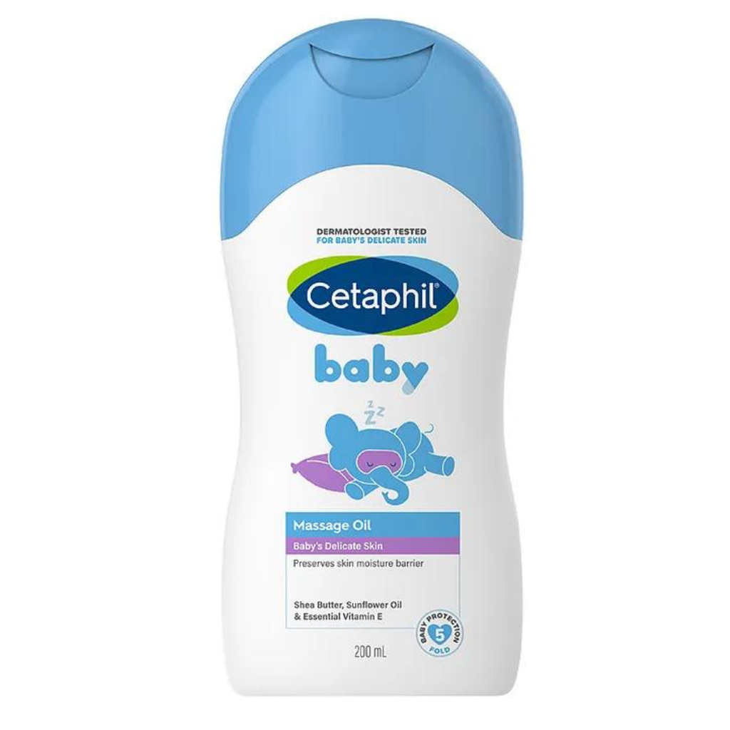 Cetaphil Baby Massage Oil With Triple Blend - 200 ml