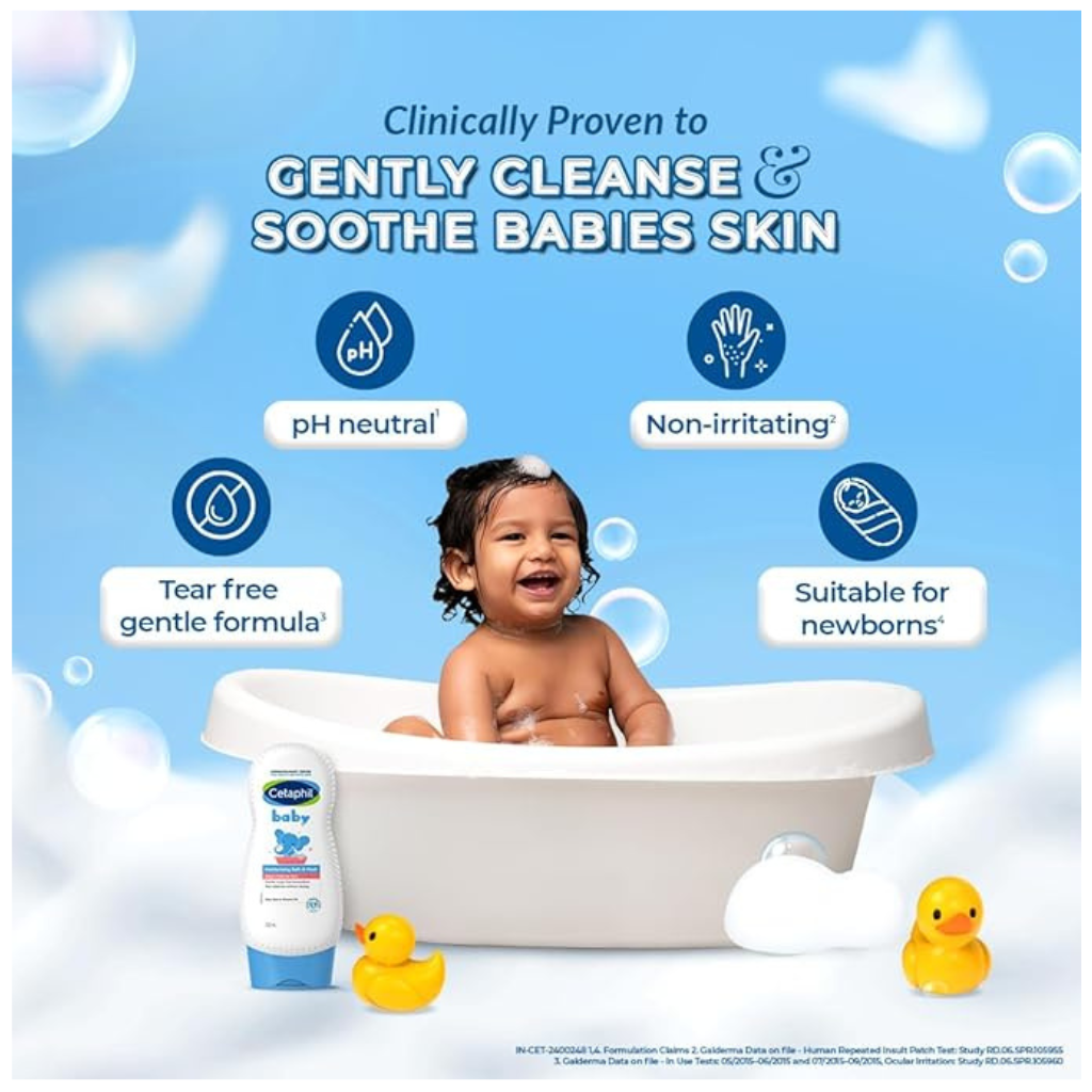 Cetaphil Baby Massage Oil With Triple Blend - 200 ml