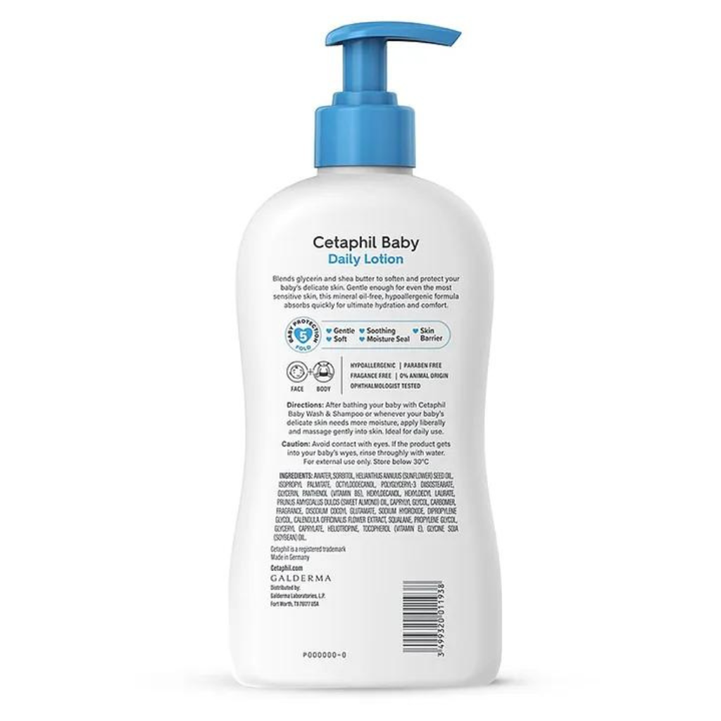Cetaphil Baby Daily Lotion With Shea Butter - 400 ml