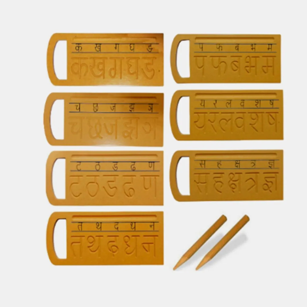 HILIFE - Hindi Consonants Tracing Boards for Kids