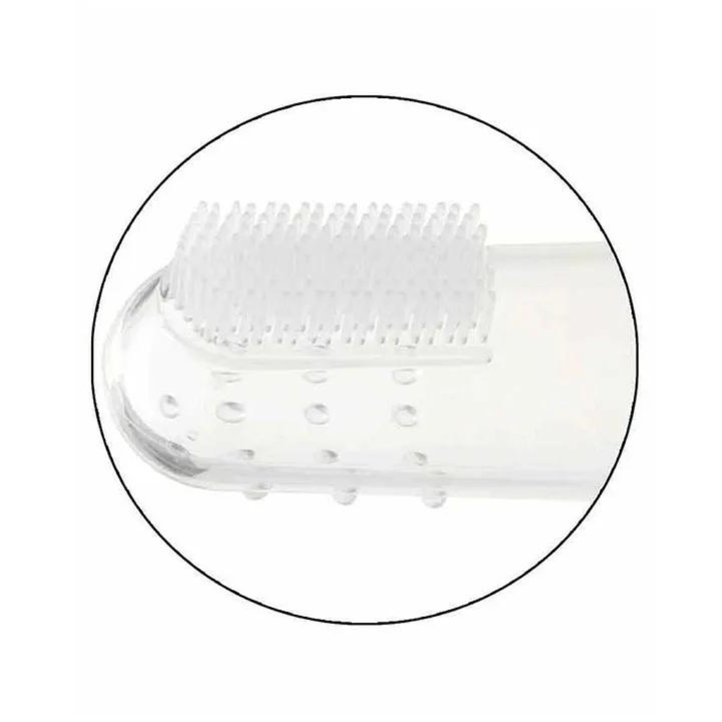 Silicone Fingure Brush With Case Pack of 1 - Blue