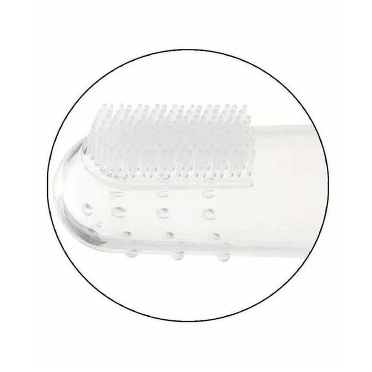 Silicone Fingure Brush With Case Pack of 1 - Blue