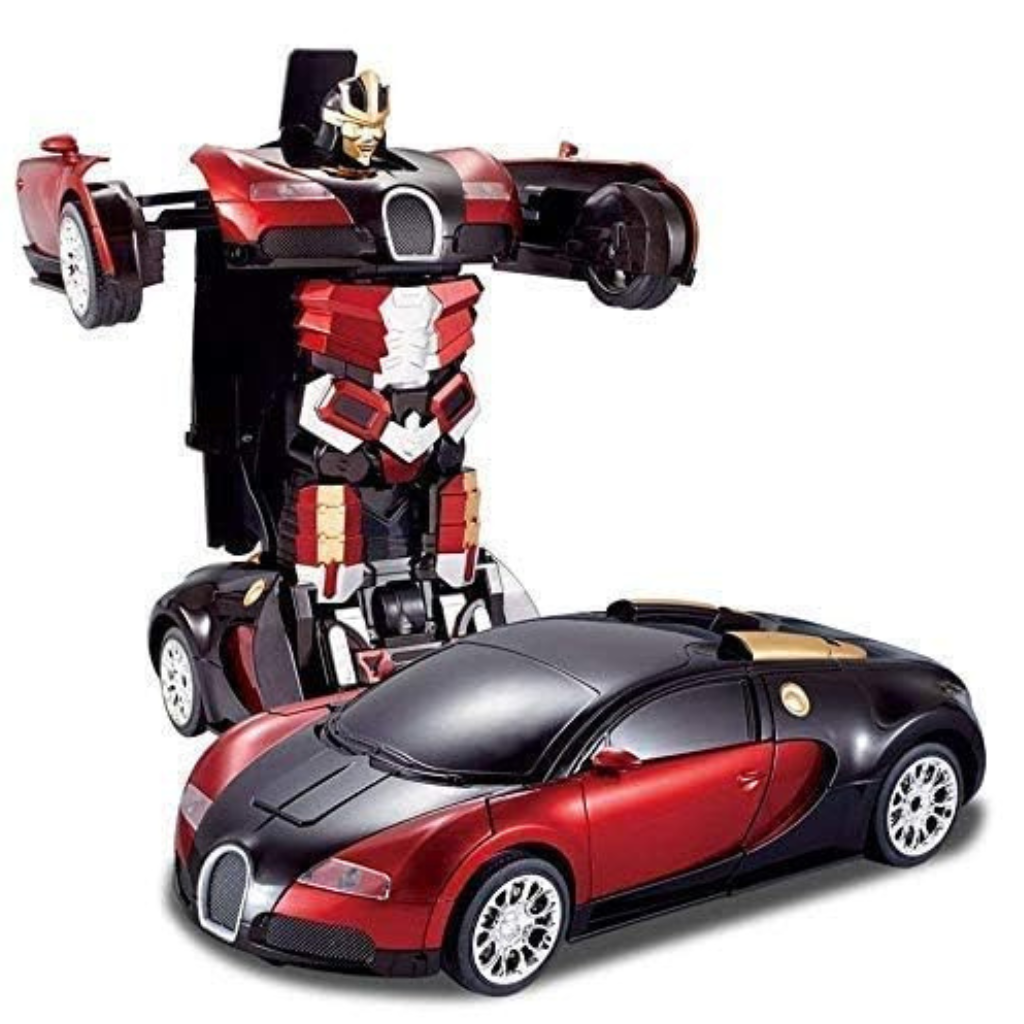 Nino's Mecha ARES 2-in-1 Robot & Car Toy with Lights & Music