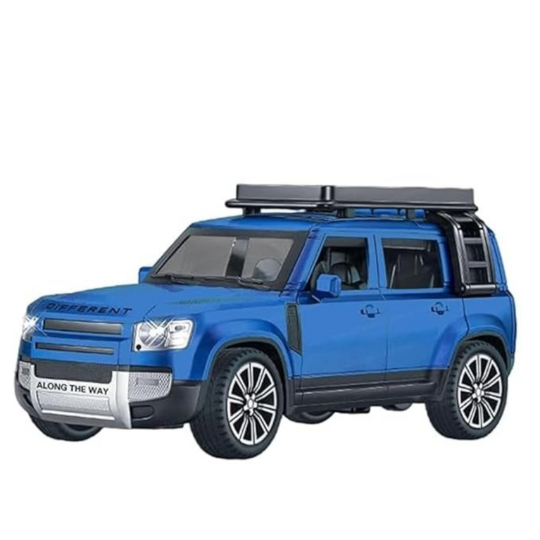 Nino's Off-Road Jeep Toy – Land Rover Defender Replica with Pull Back, Lights & Sound (3+ Years)
