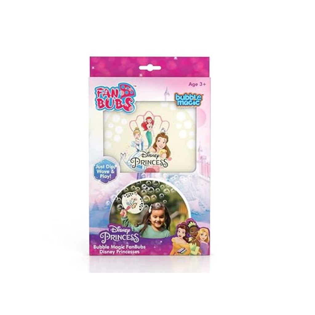 Bubble Magic FanBubs Disney Princesses Theme For Kids 3 Years and Above