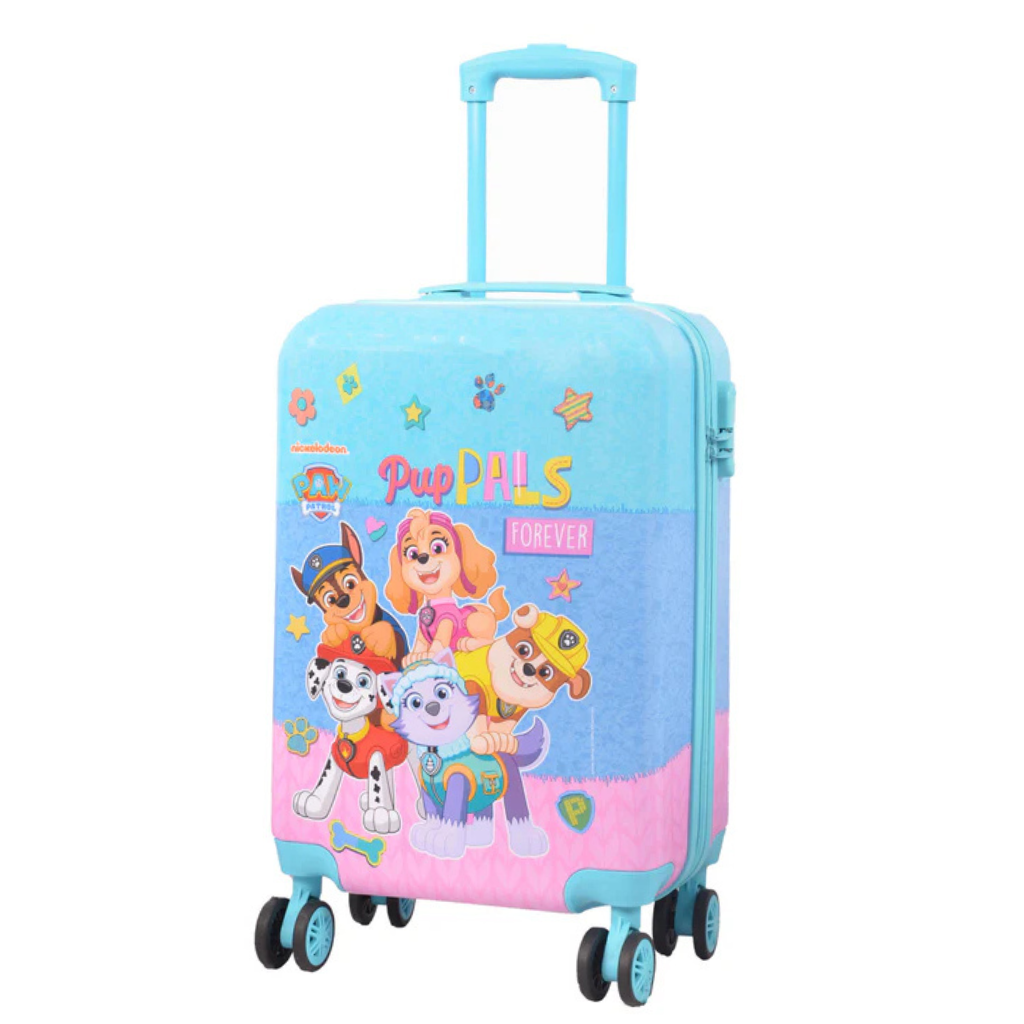Striders Trolley Luggage Bag with Paw Patrol Pup Pals Print - 18 Inches