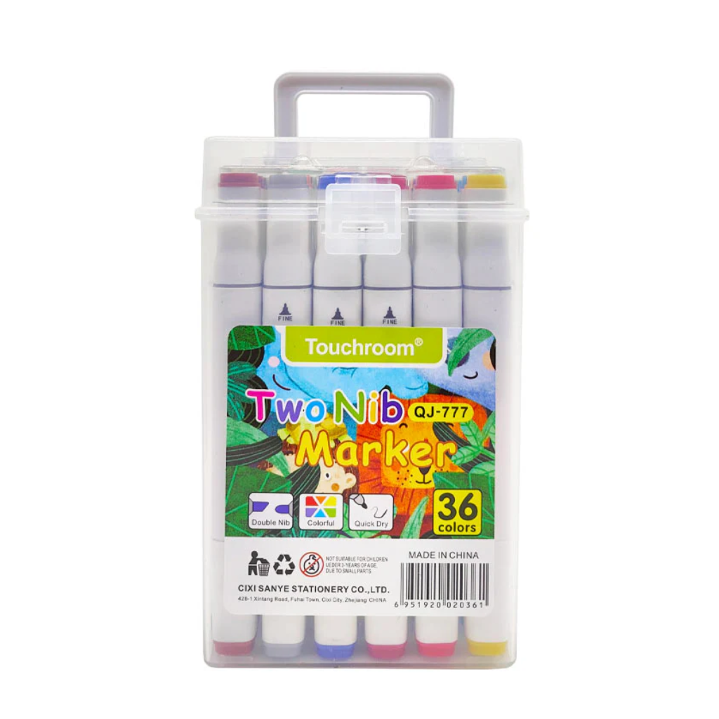 Touch Room Marker Set Color Box