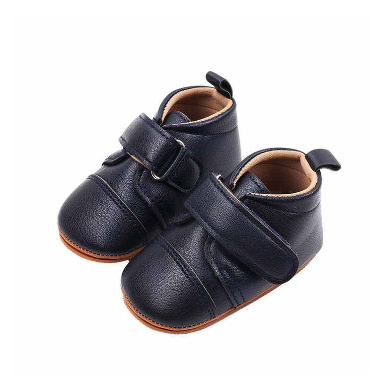 Baby First Walking Shoes Unisex Infant Toddler Soft Anti Slip Sneakers Velcro Closure Shoes