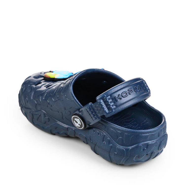 HOPPA SWEDEN Hulk Embellished Perforated Rock Kid's Clogs