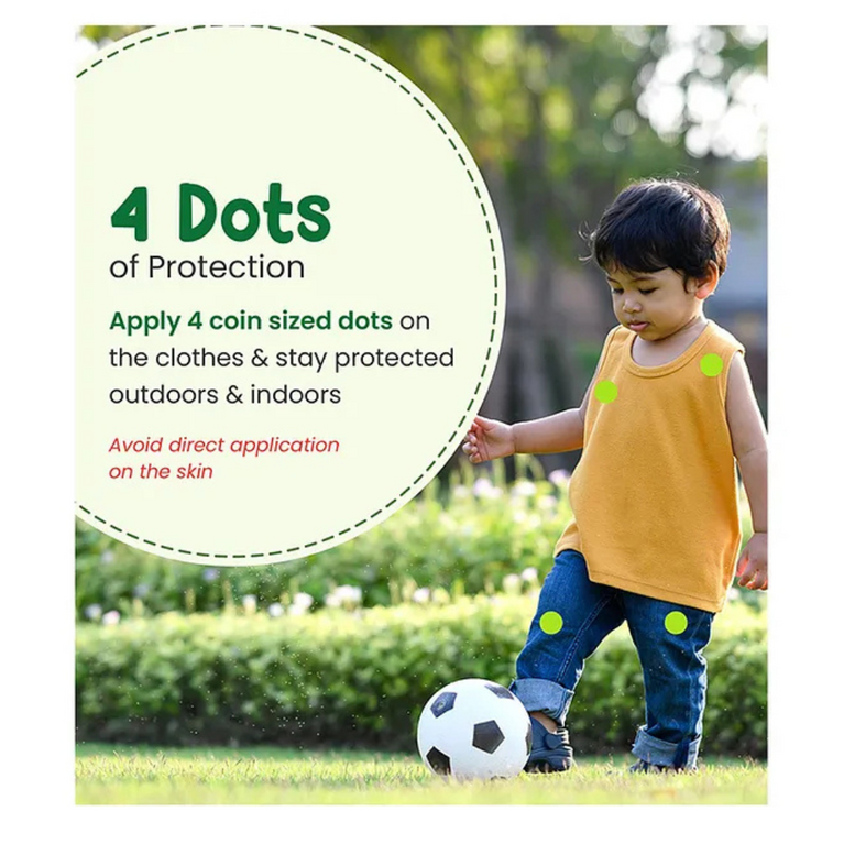 Mother Sparsh Baby Natural Mosquito Repellent Fabric Roll-on - 12 ml