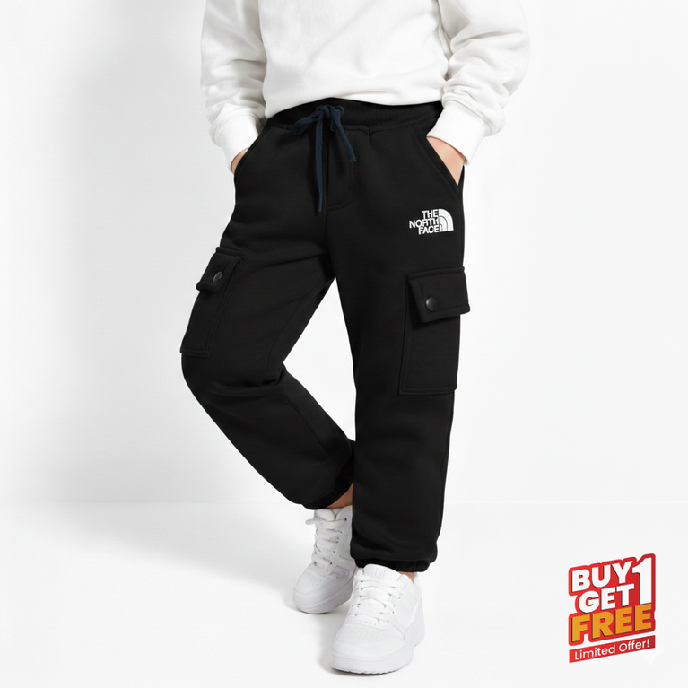 Kids' The North Face Active Winter Cargo Pants | Fleece-Insulated Sport Joggers