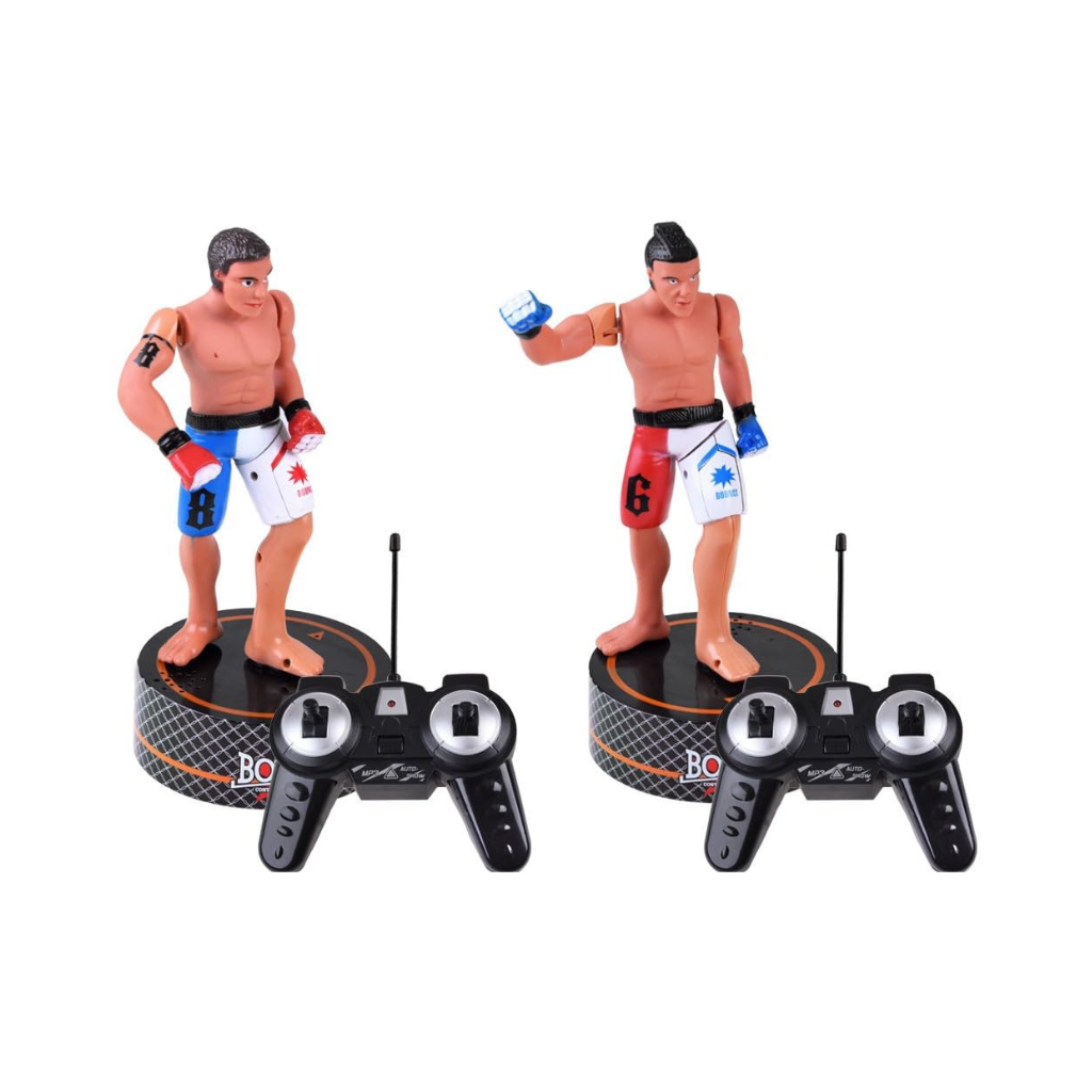 Ninos Worlds RC Boxing Fighters Toy with Remote Control – Battle Fighting Action Game Set