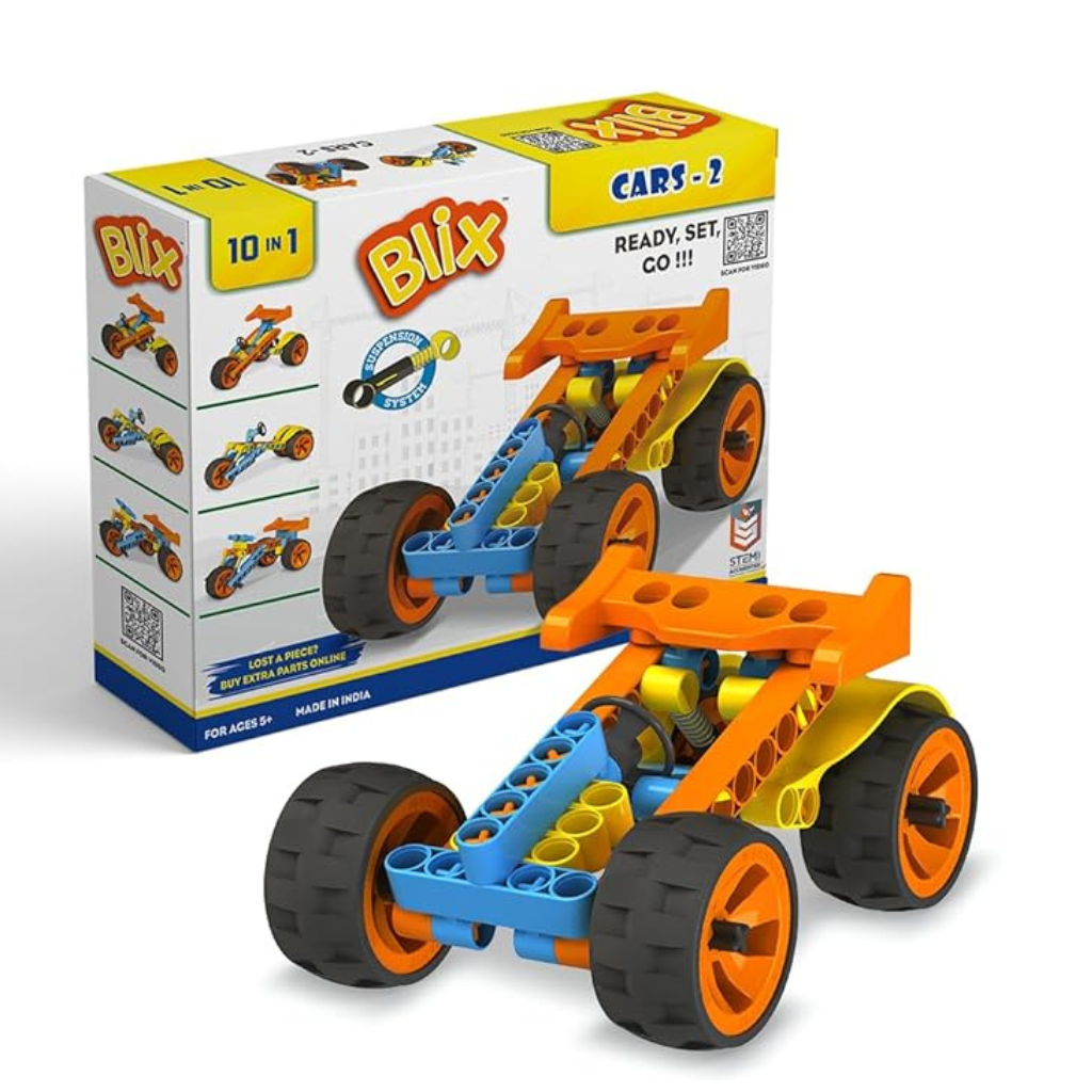 Blix Cars 1 Construction Set Multicolor - 45 Pieces