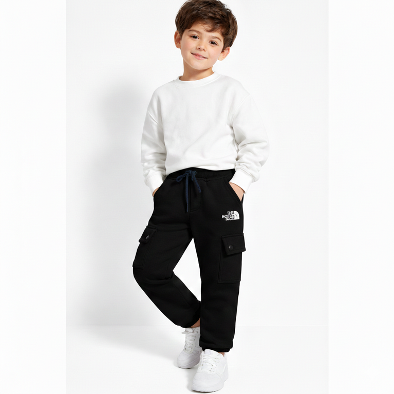 Kids' The North Face Active Winter Cargo Pants | Fleece-Insulated Sport Joggers