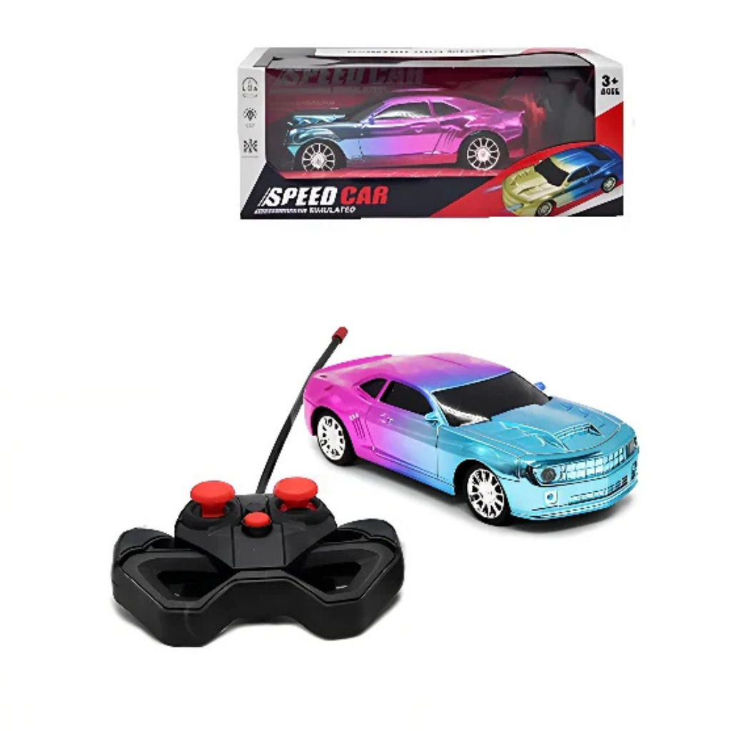 Multi shade Color Chevrolet Model Remote Control Speed Car with light +3years