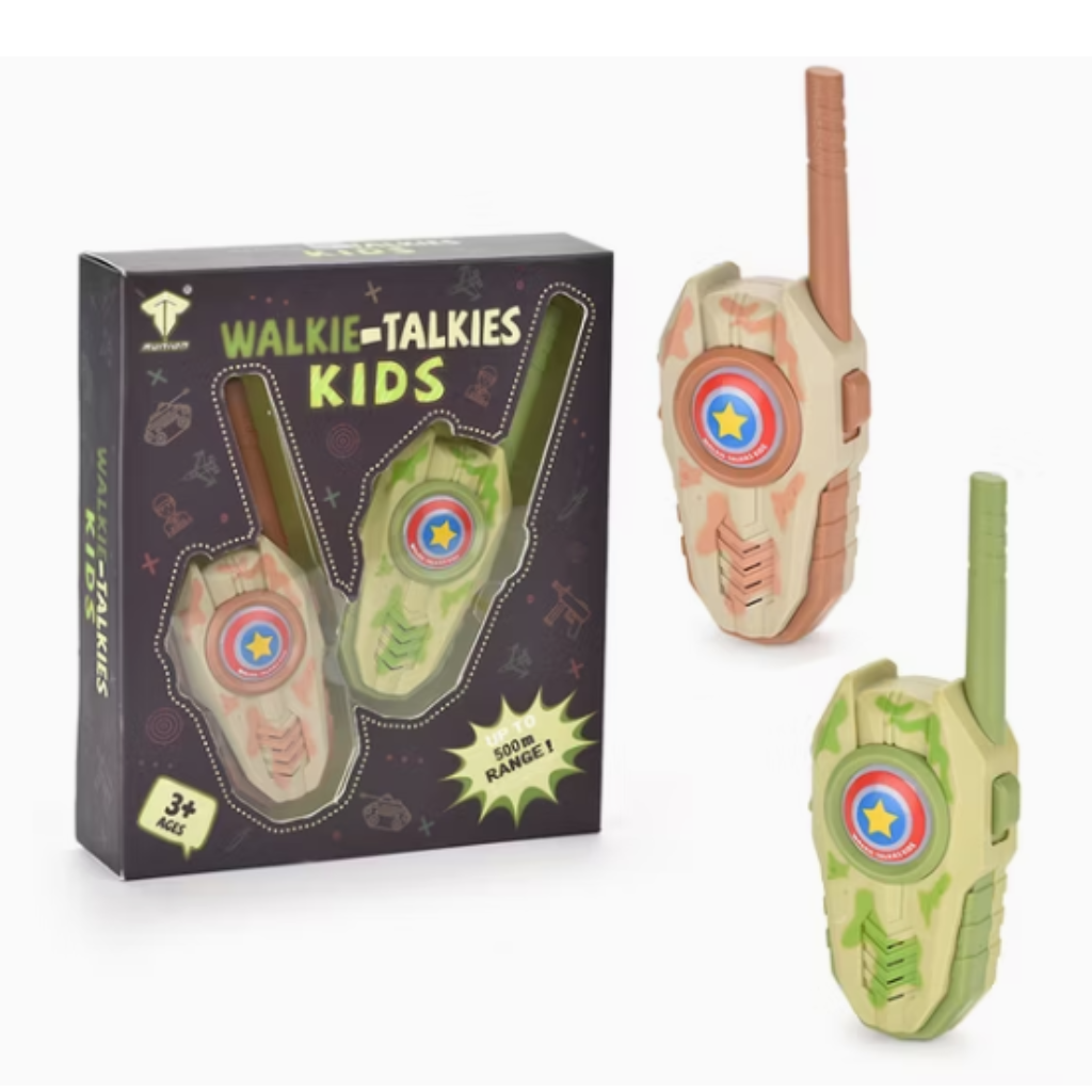 Walkie Talkie Toys for Kids 2 Way Radio 500m Long Distance Interactive Toy