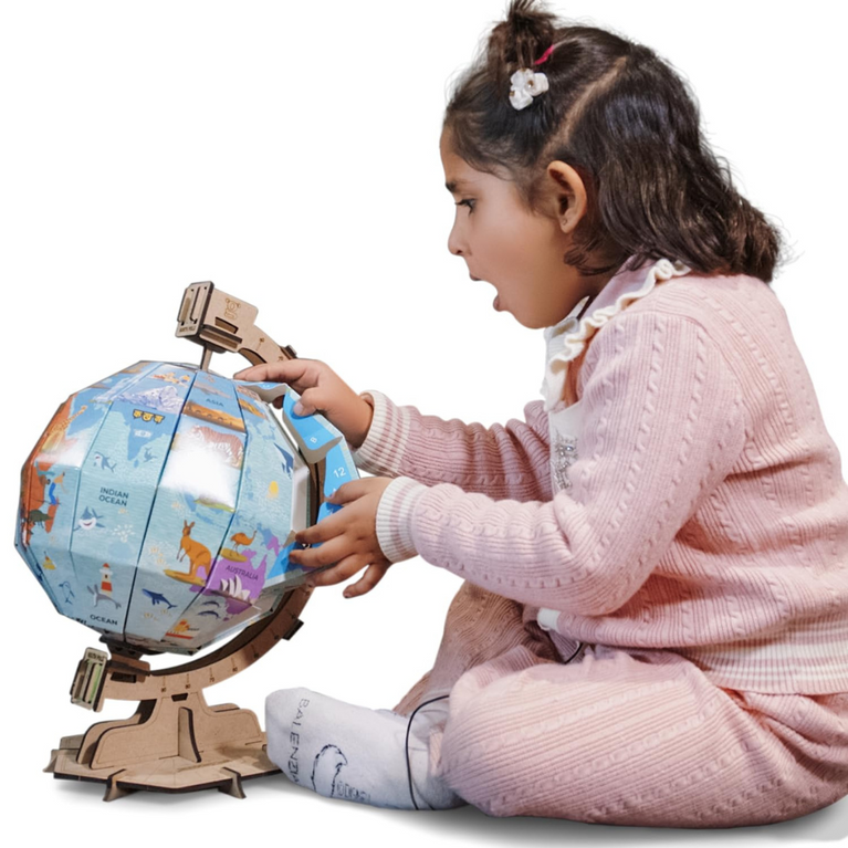 GoDiscover- Interactive Globe with SmartPen, DIY Talking Globe: Continents & Oceans