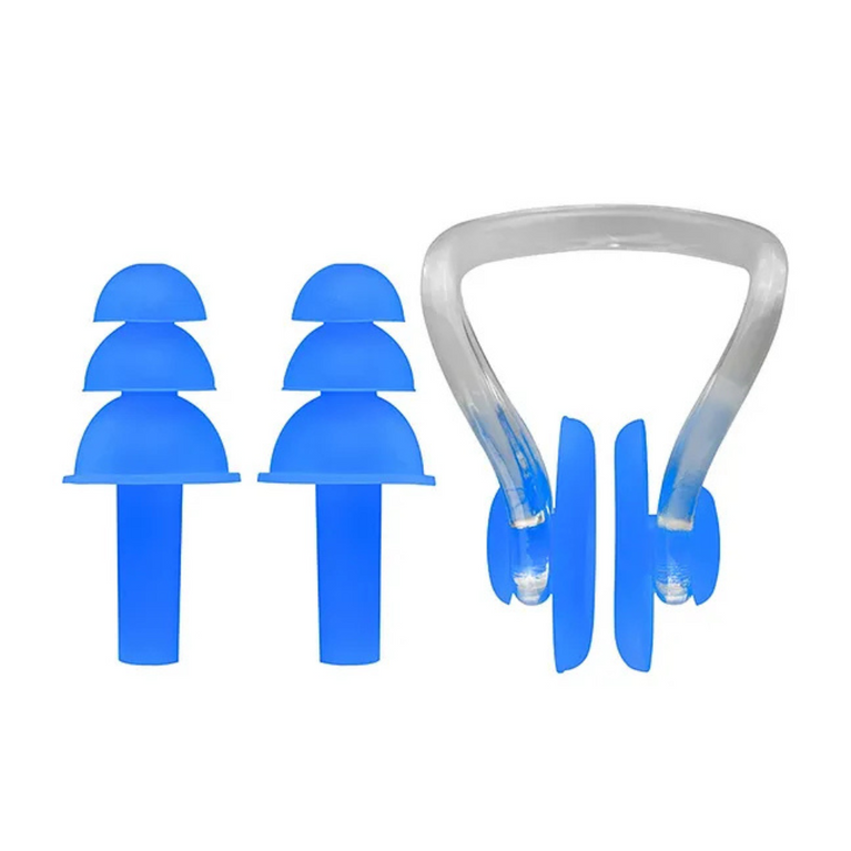 KONEX-Nose Clip and Ear Plugs for Swimming Water Protection Earbuds Nose Plug - 1 Set