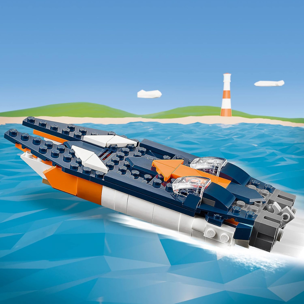 LEGO Creator 3in1 Supersonic Jet 31126 Building Kit (215 Pieces)