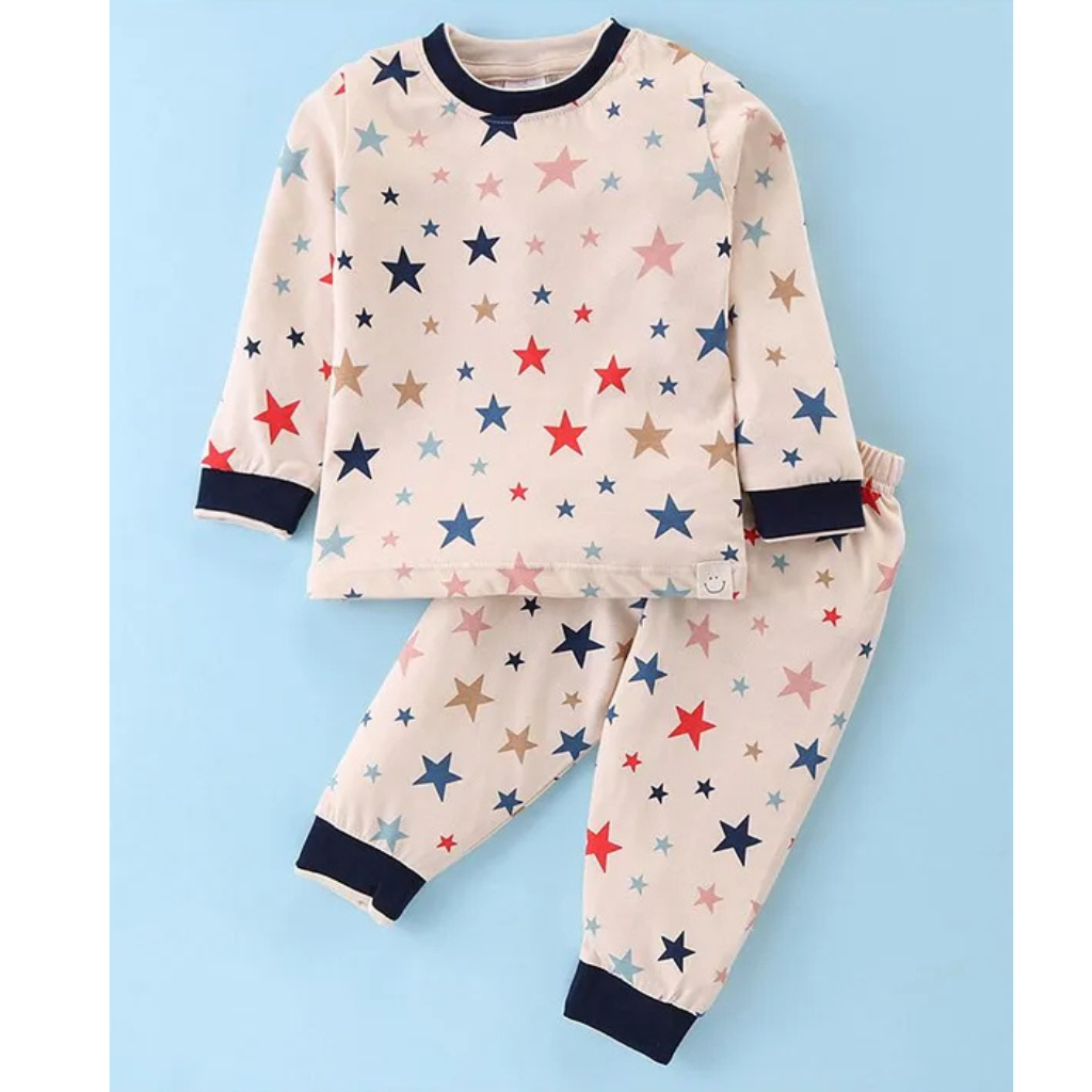 Infant set full sleeves t- shirt & bottom