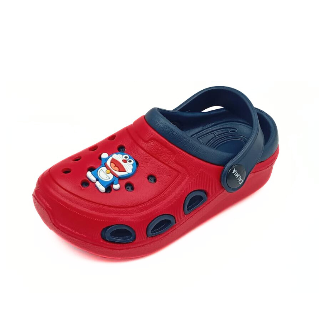 Cute Walk by Ninos Clogs with Doremon Applique