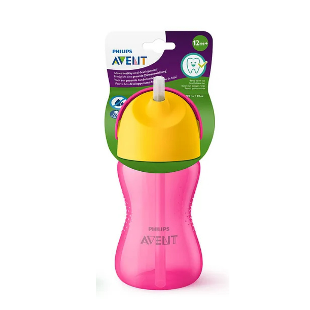 Philips Avent- Sipper Bottle for Kids Ideal for 12m+| 300ml | Pack of 1 | SCF798/00 (Color May Vary)