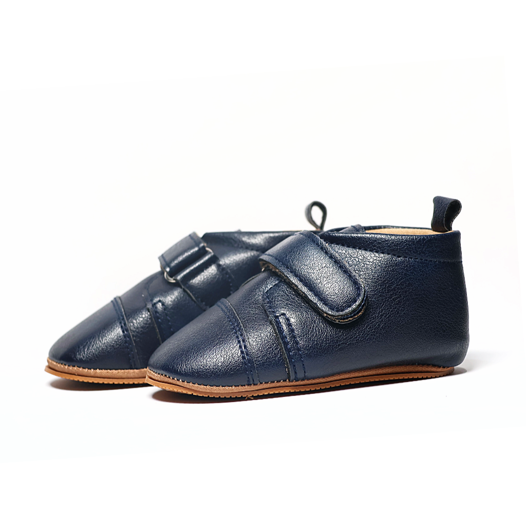 Baby First Walking Shoes Unisex Infant Toddler Soft Anti Slip Sneakers Velcro Closure Shoes