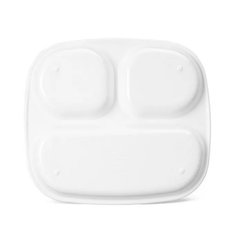 Servewell Princess Theme 3 Section Plate with Fork & Spoon - Multicolor