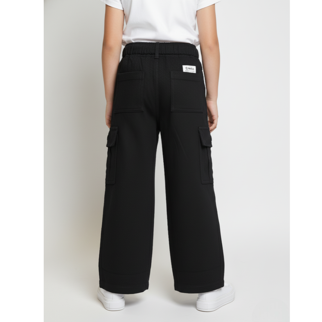Tadpole Cotton Full Length Straight Fit Cargo Pant