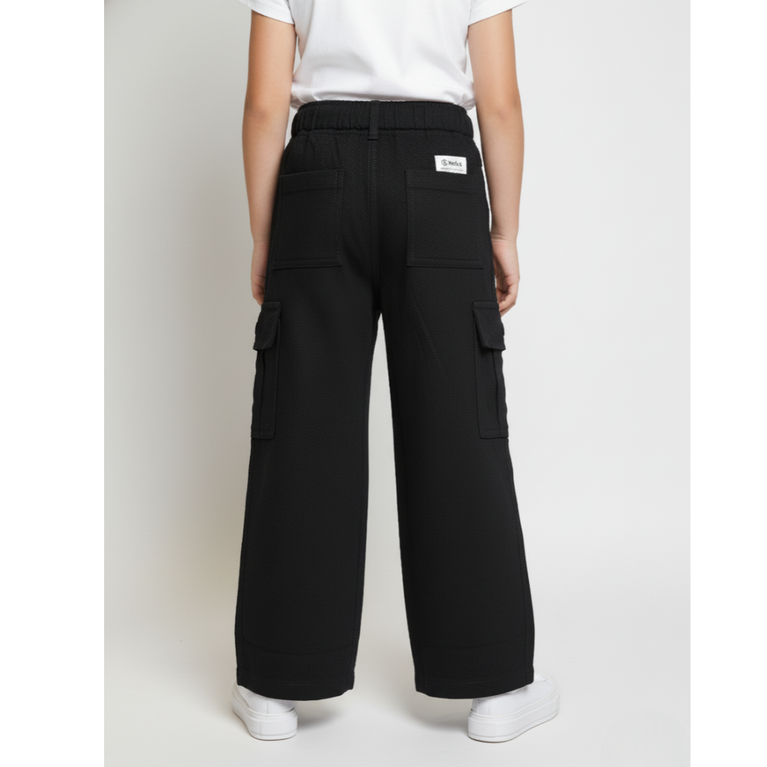 Tadpole Cotton Full Length Straight Fit Cargo Pant