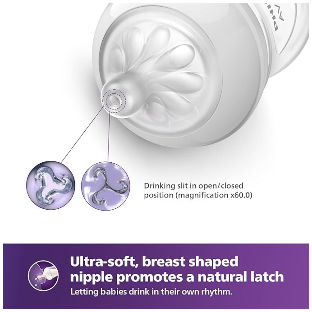 AVENT Philips Natural Response Baby Bottle- 260ml (Model SCY903/01)