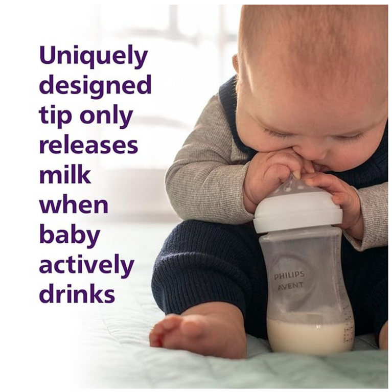 Philips Avent Natural Response 3.0 Baby Bottle 125ml (Pack of 2) SCY900/02