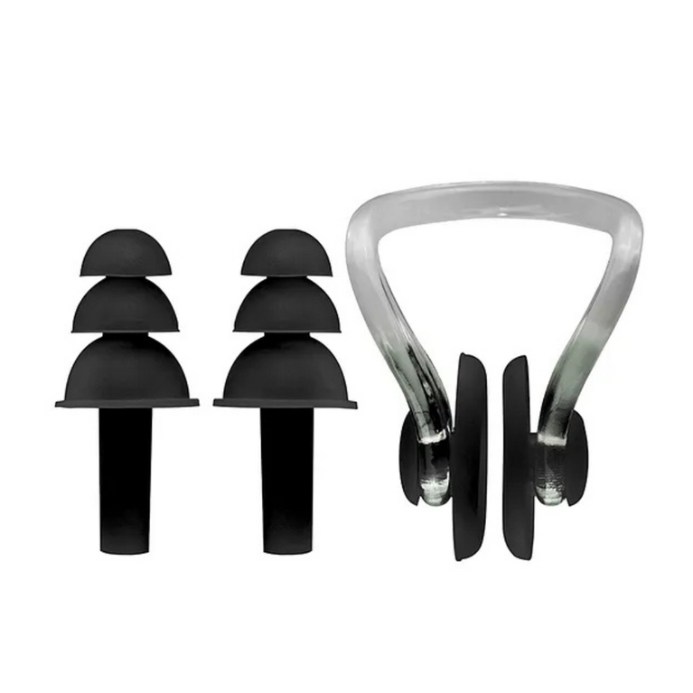 KONEX-Nose Clip and Ear Plugs for Swimming Water Protection Earbuds Nose Plug - 1 Set