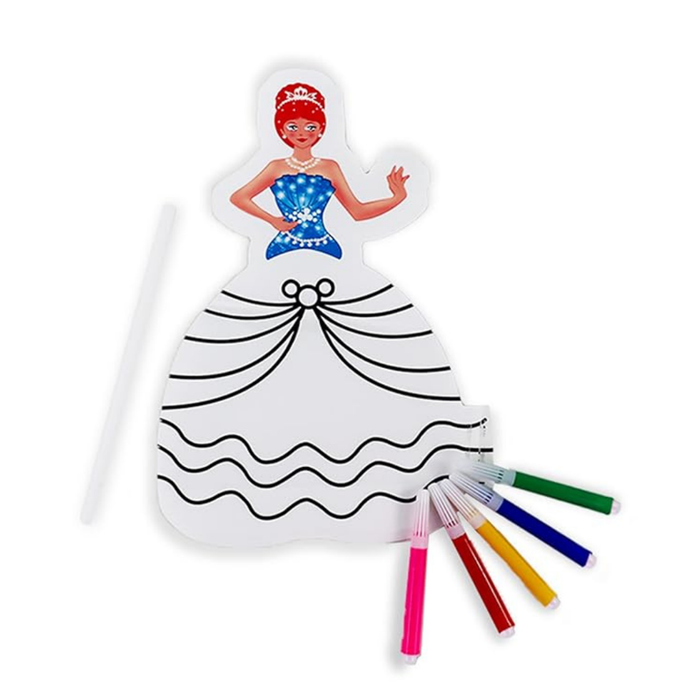 Scoobies 3D Colouring Inflatable Queen Biana