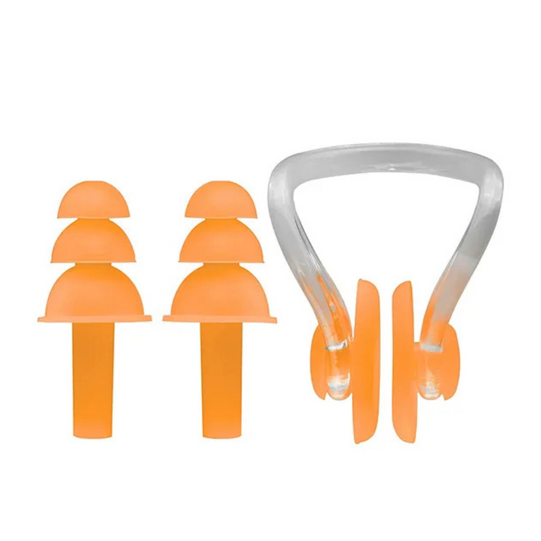 KONEX-Nose Clip and Ear Plugs for Swimming Water Protection Earbuds Nose Plug - 1 Set