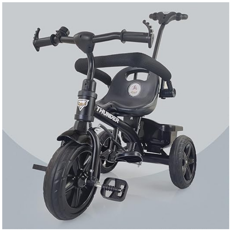 Dash Thunder 2 in 1 Tricycle for Kids with Parental Handle & Storage Basket