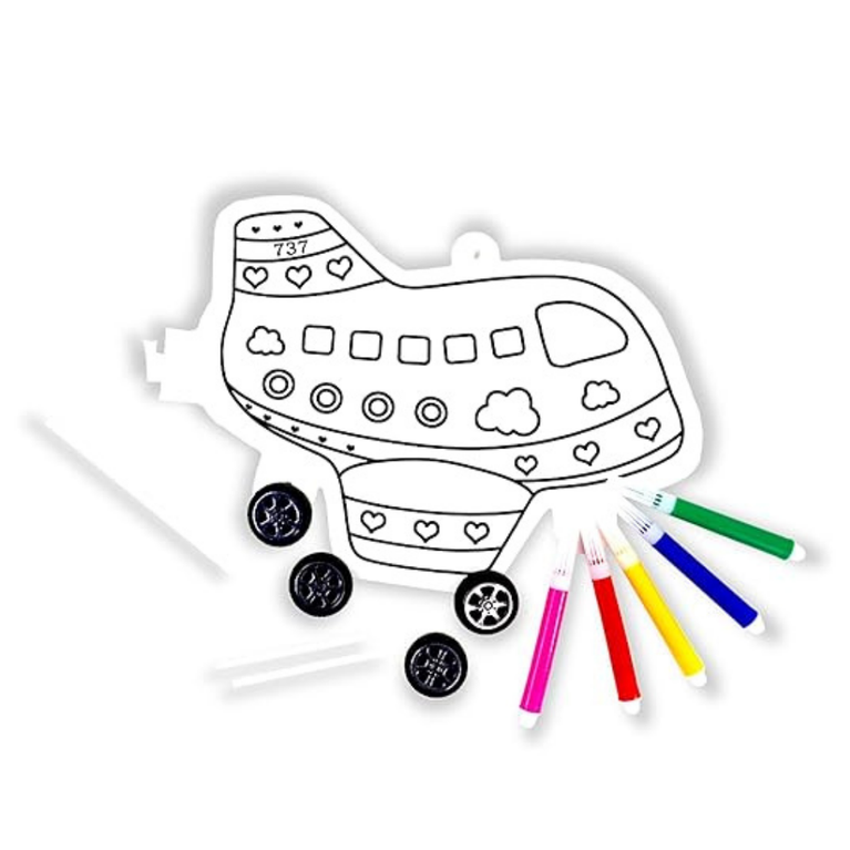 Scoobies Inflatables 3D Colouring - Plane